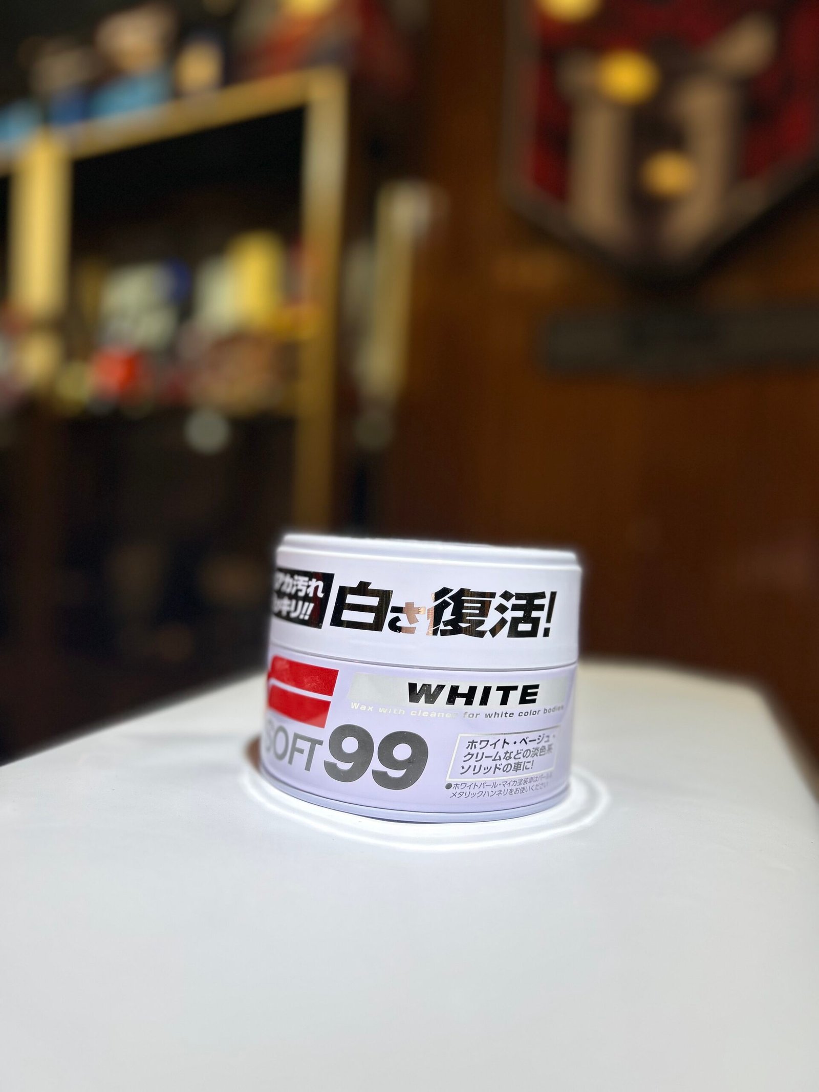 White Soft99 Wax